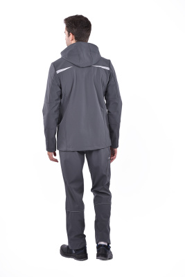 Костюм «КОС 854.1» софтшелл флис-мембрана серый